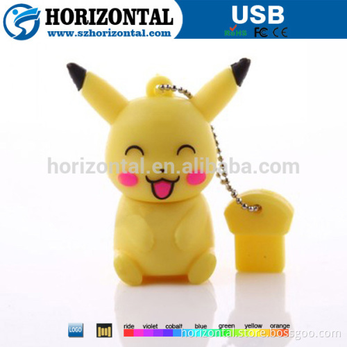 Customized cartoon pokemon usb flash drive